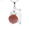 Help The Dolphins Birthstone Necklace - The Ocean Devotion