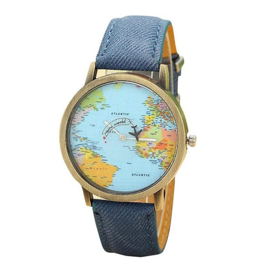 Kröle & Sons Vintage Traveler's Watch - The Ocean Devotion